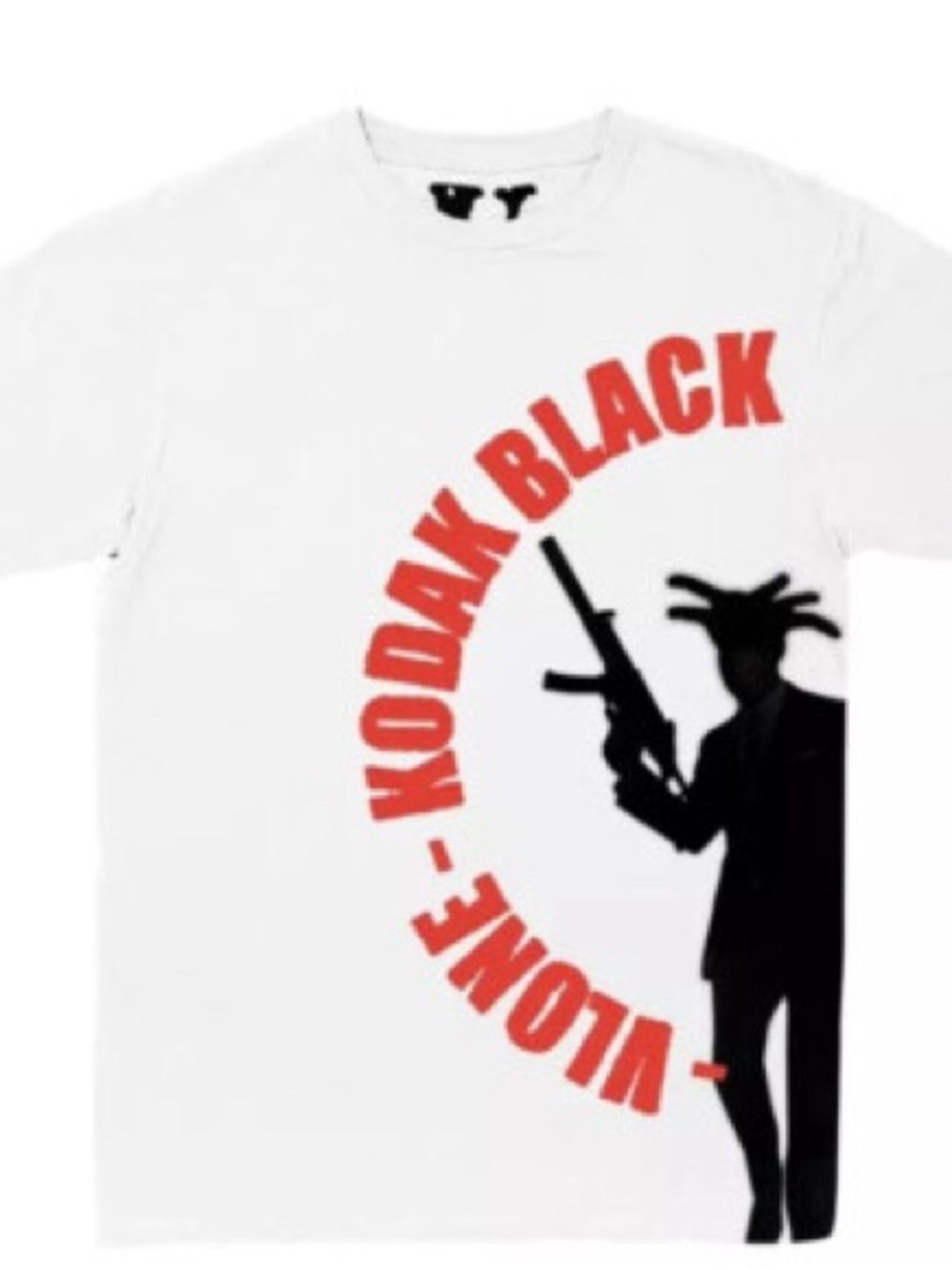 VLONE x KODAK - AK47 Graphic White T‑Shirt